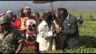 Michael Usi as President Hastings Kamuzu Banda