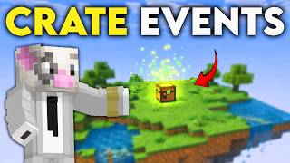 How to Make a Crate Drop Event in Minecraft!