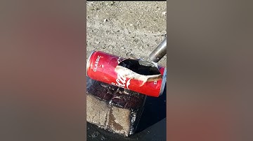 EXPERIMENT: Gas Torch VS Cola  #shorts