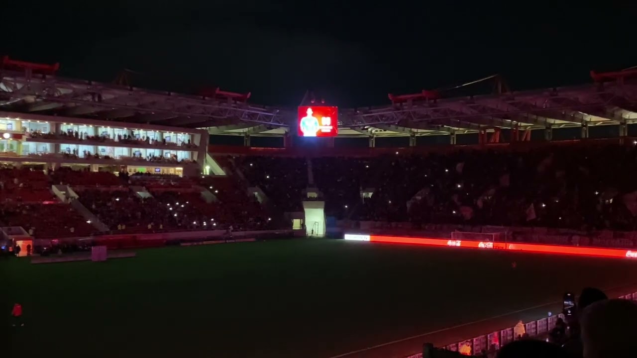 ΟΛΥΜΠΙΑΚΟΣ-ΑΤΡΟΜΗΤΟΣ 3-0 22/11/24 Η παρουσίαση του ολυμπιακού και η είσοδος της ομάδας στο γήπεδο 