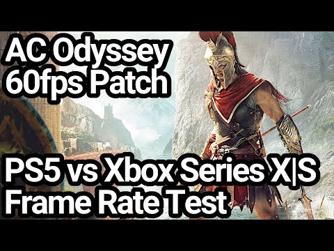 Assassin's Creed Odyssey PS5 vs Xbox Series X|S Frame Rate Test (60fps Backwards Compatibility)