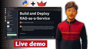 Build and Deploy RAG-as-a-Service | Full Stack AI App Tutorial (Step-by-Step)