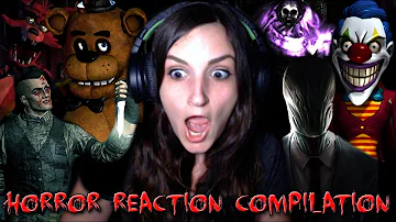 Best Horror Game Reactions Compilation (Happy Early Halloween!!)
