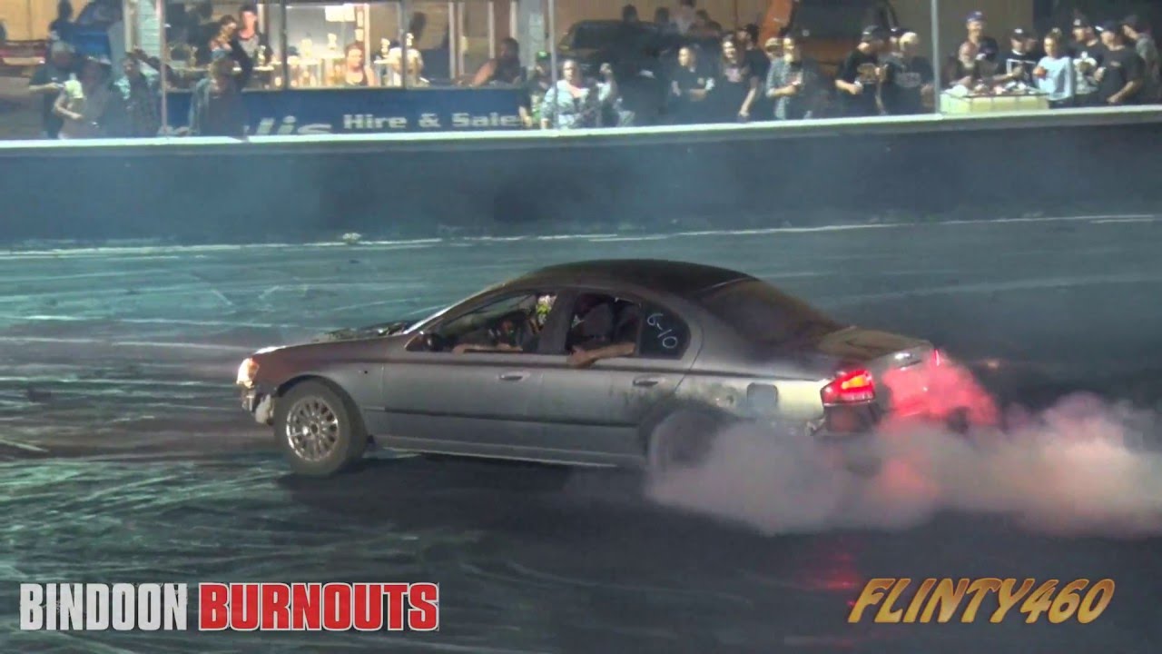 6 Cylinder BA Falcon wins Best Wheelwork at Bindoon Burnouts YouTube