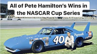 All of Pete Hamilton’s Wins in the NASCAR Cup Series