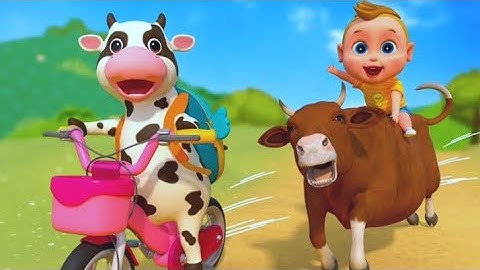 The Names Of Animals: Cow, Elephant, Lion, Tiger, Crocodile - Explore Animals In The Jungle