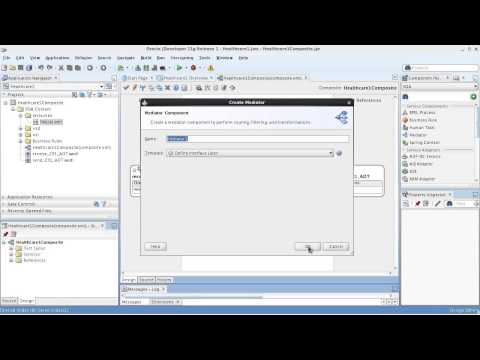 Creating a Healthcare SOA Composite Application