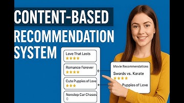 Content-Based Recommendation System | Machine Learning Full Tutorial