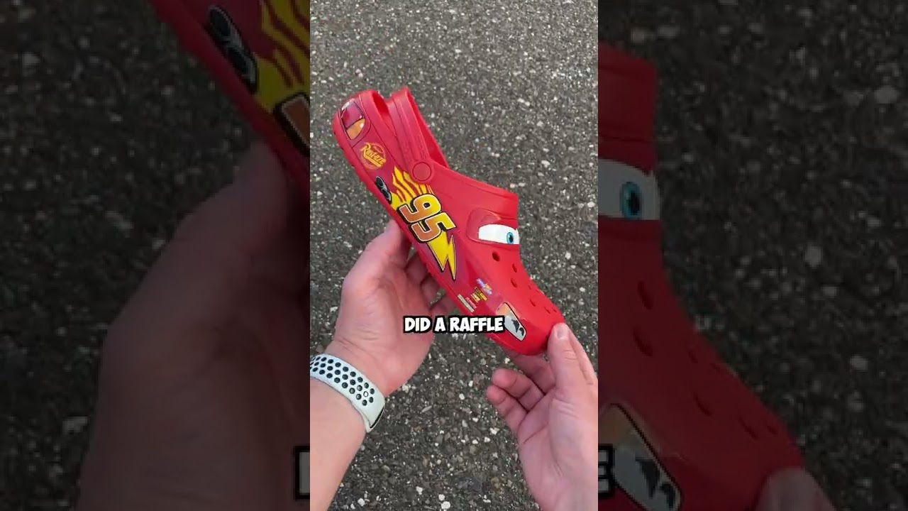 How do I rewire the Lightning McQueen crocs. : r/crocs