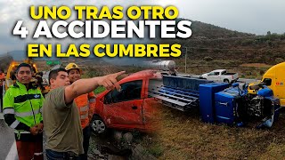 Uno Tras Otro 4 ACCIDENTES en las CUMBRES !!!