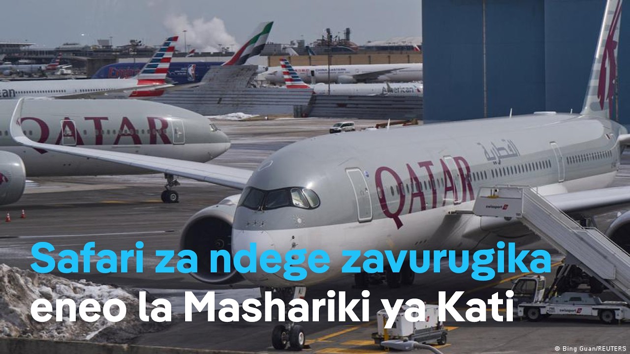 Safari za ndege zavurugika Mashariki ya Kati