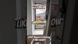 Tilt & turn window seized up? This one had a badly corroded bottom hinge.