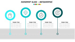 Roadmap Slide  - How To Create Roadmap Slide Animated  Infographic Professional On Powerpoint