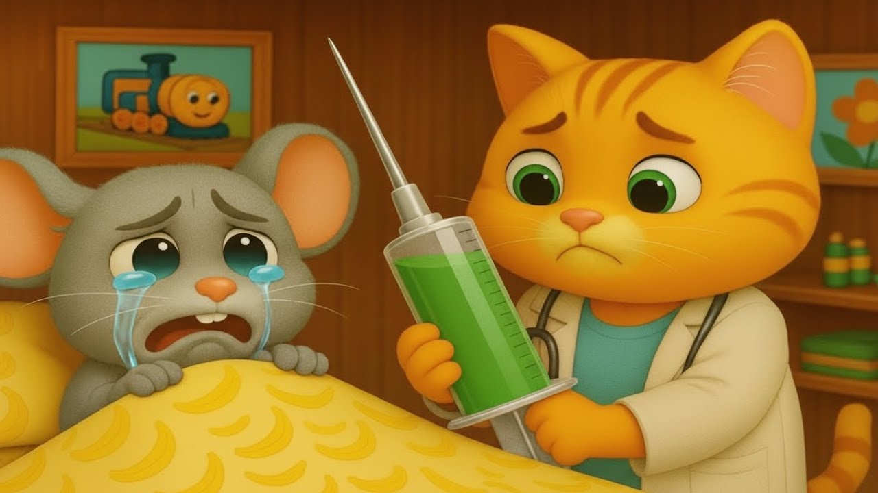 It’s Tuesday morning, Mouse is sick today | nursery rhymes for kids | LichiLoons English