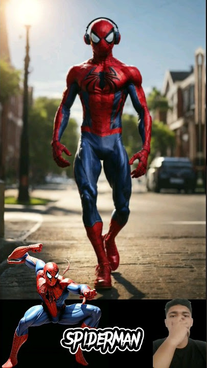 superhero but sprints on the road 🏅💥 All Characters #superhero #sprint