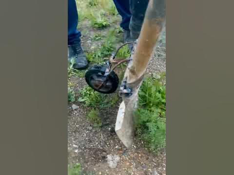 Самодельная лопата - YouTube