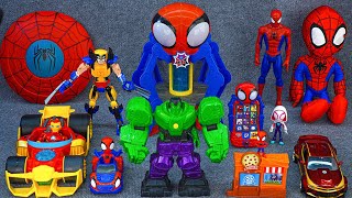 Marvel Spiderman Collection Unboxing Review| LEGO Web-Spinners WebQuarters | Mech Incredible Hulk 9