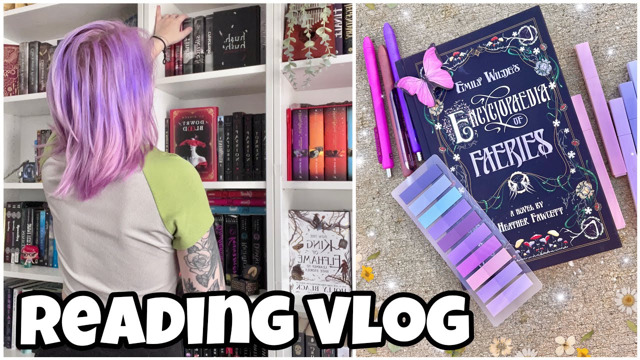 reading new fantasies & hauling cheap books📚