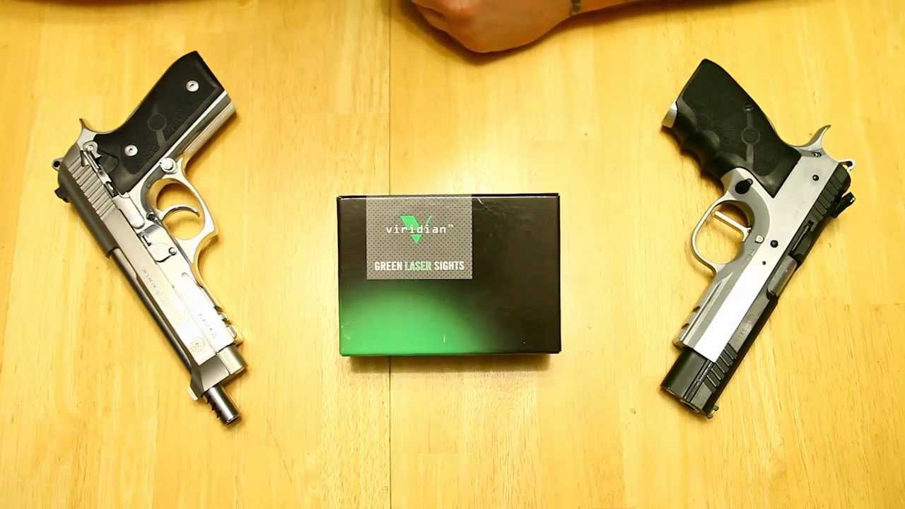 Viridian X5l Review Green Laser Vs Red Laser Youtube