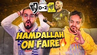 ردة فعل هلالي و محايد على مباراة | الاتحاد و الطائي | الظاهرة حمدلله !