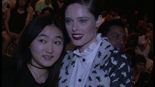 Michele Hicks, Coco Rocha and Sofia Coppola at Anna Sui Fashion Show in New York Profile