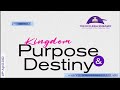KINGDOM PURPOSE AND DESTINY || 2ND SERVICE  || 10-04-2022 || WITH VICTOR OLUWADAMILARE