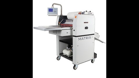 MATRIX 370P & 530P Roll Laminators