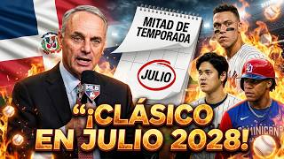 “¡BOMBA! Rob MANFRED CONFIRMÓ que el CLÁSICO MUNDIAL se MUEVE a MITAD de TEMPORADA