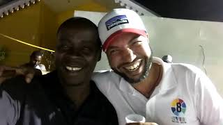 Joseph Michaud Journaliste Reporteur D'image TNH et DG RTNH Gamal J.Augustin