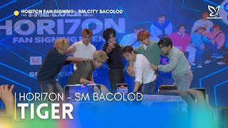 [4K FANCAM] 'TIGER' - HORI7ON FAN SIGNING EVENT @SM BACOLOD | MAEnifest 🦋