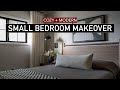 EXTREME SMALL BEDROOM MAKEOVER (full DIY remodel + decorating ideas)