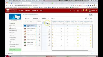 Schoology Grading Period vs. Course Override Column