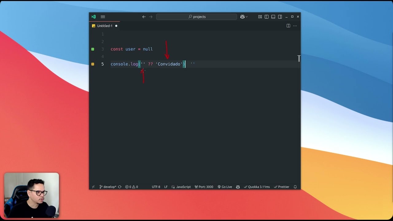 O Que Acontece ao Acessar Null em JavaScript? - YouTube