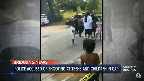 Georgia police open fire on black teens in a vehicle!