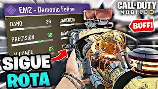 LA EM2 CON EL BUFF QUE PUEDE DESTROZAR EL META EN COD / LA MEJOR CLASE PARA LA EM2 COD MOBILE.