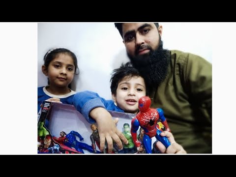 Aj Haider Ali Ko Naye Toys😉Lekar Diye😃 | Spider Man | Home Vlogs | Father & Son | Family Vlogs