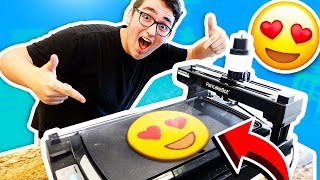 ... /w lifeofshark! in today's video with 09sharkboy, unspeakable and
moosecraft, we decide to make emoji pancakes wi...