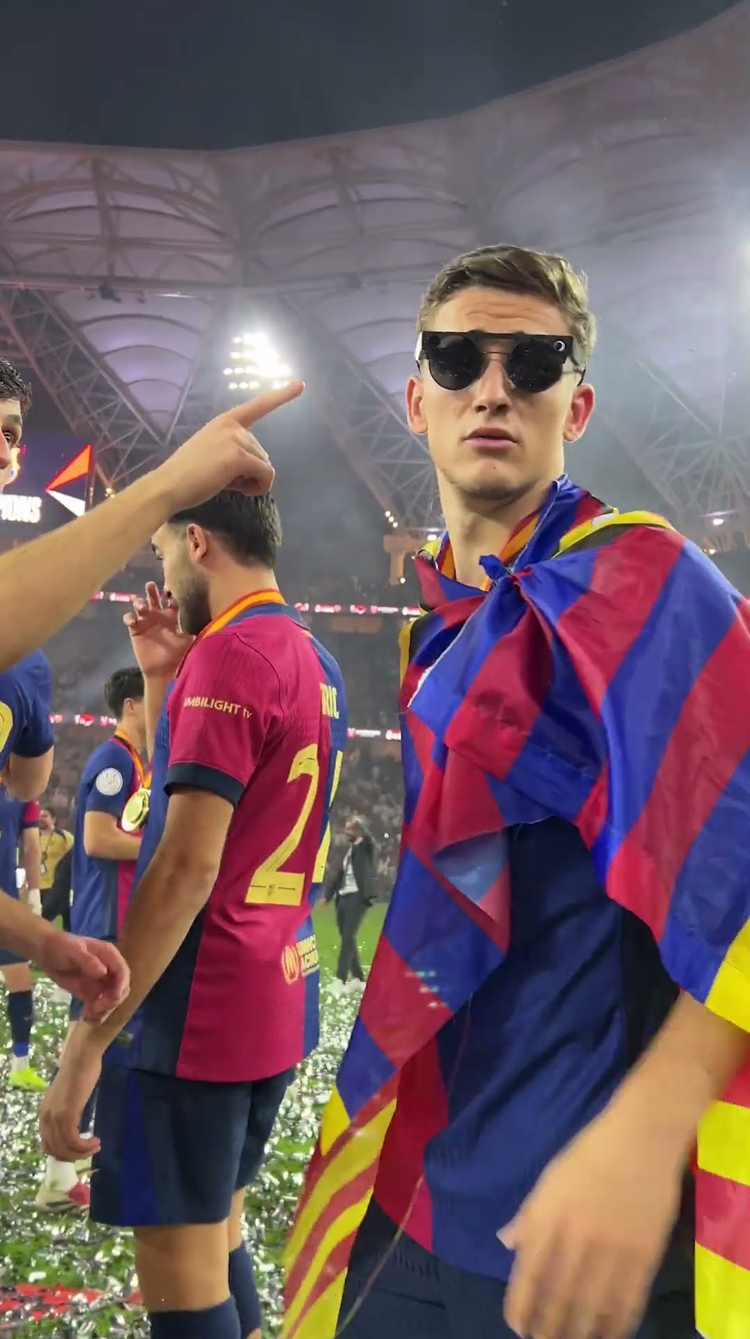 This is how victory looks from the inside ?️  #fcbarcelona #shorts #shorts