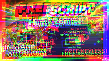 Hunty Zombie Script *NO KEY* - NEW UPDATE, AUTOFARM, AUTO RAID & More!
