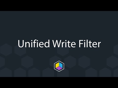 Unified Write Filter - Right Click Tools