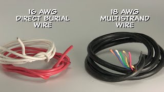 Choosing Sprinkler Wire