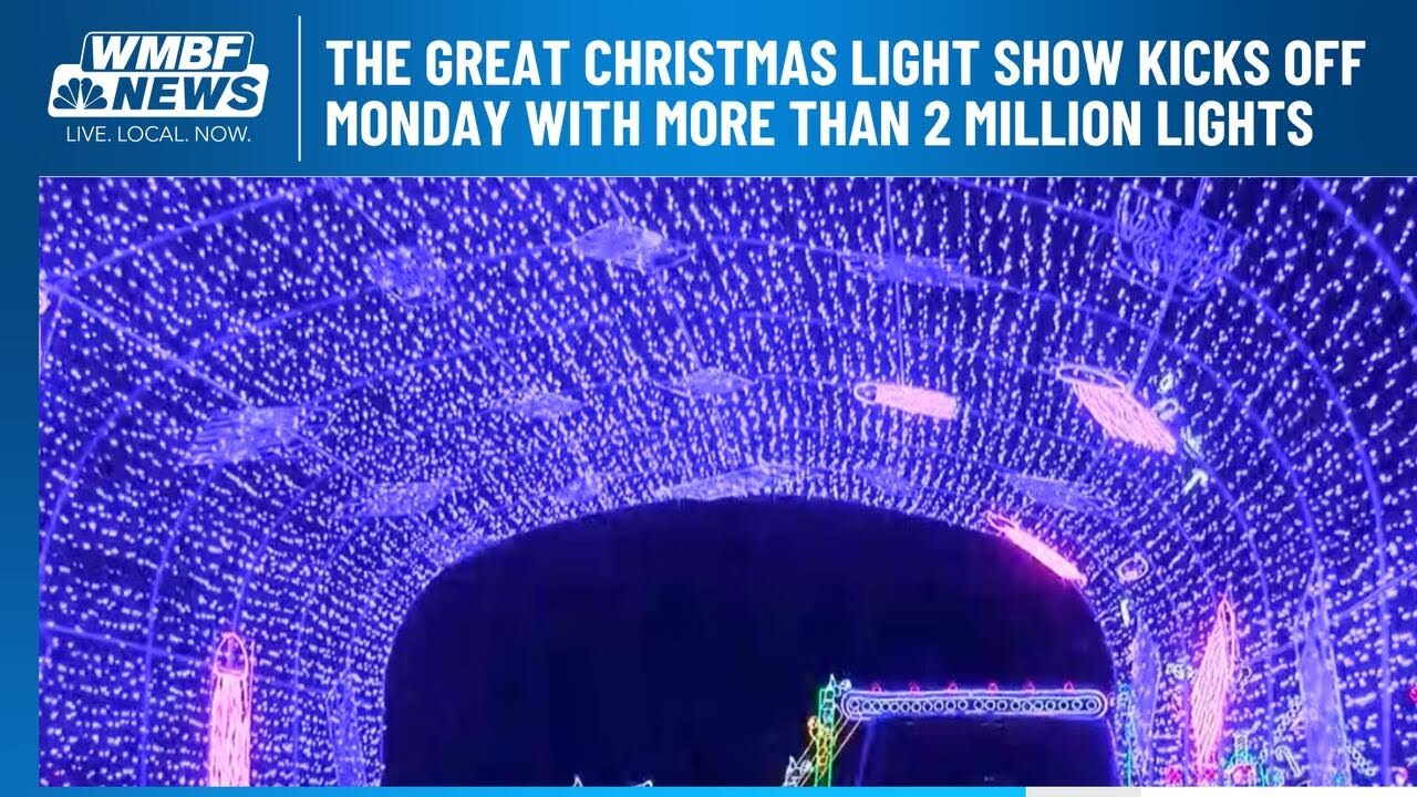 The Great Christmas Light Show kicks off Monday with more than 2 million lights YouTube