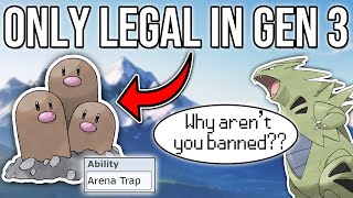 Dugtrio ISN'T Banned in Gen 3 OU. But Why?