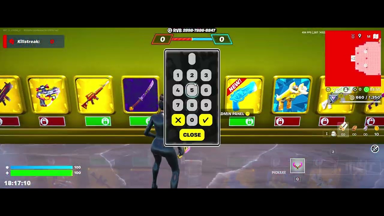 [🚨 SWITCH TEAM SECRET CODE 🚨] FORTNITE CRAZY RED VS BLUE 🔴🔵 RVB MAP ...