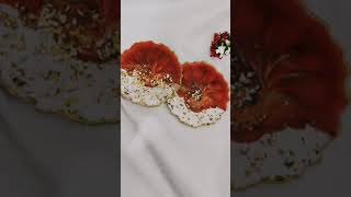 Red And D Resin Coasters Tutorial Resin Art Ideas