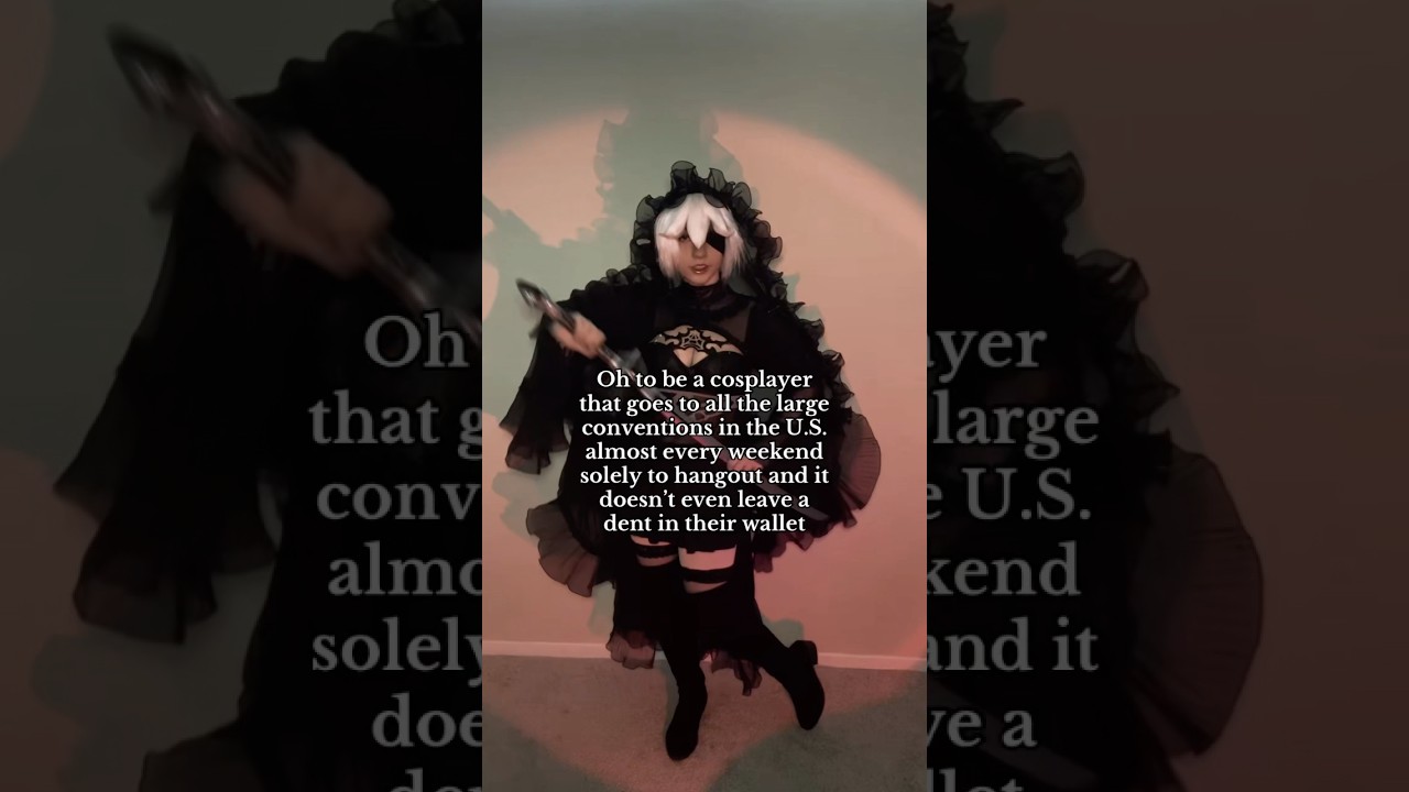 I’m grateful & all but HOLY their lifestyles are very out of reach ykwim 😭 #cosplay #cosplayer #2b