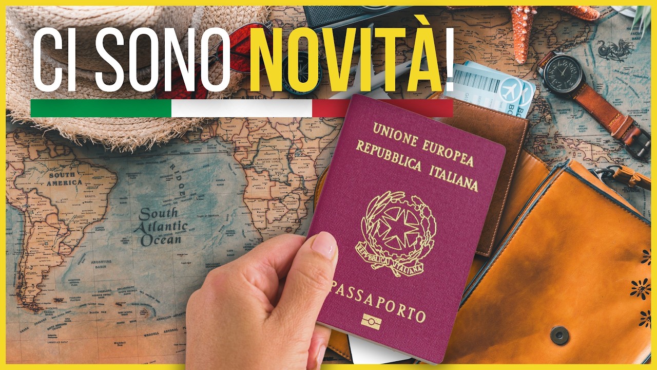 Passaporto Italiano: Novità per il 2026! - YouTube