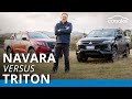 Nissan Navara PRO-4X v Mitsubishi Triton GSR 2021 Review @carsales.com.au