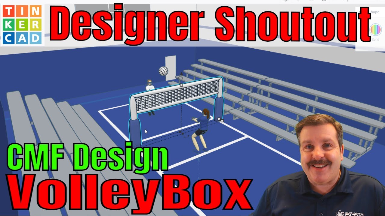 The Tinkercad VolleyBox by CMF Design A Volleyball Masterpiece YouTube