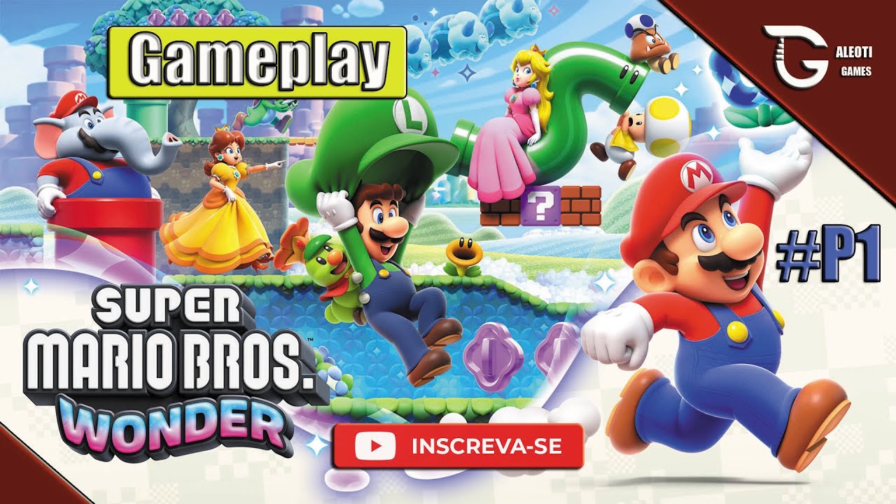 Super Mario Bros - O Início de Gameplay 